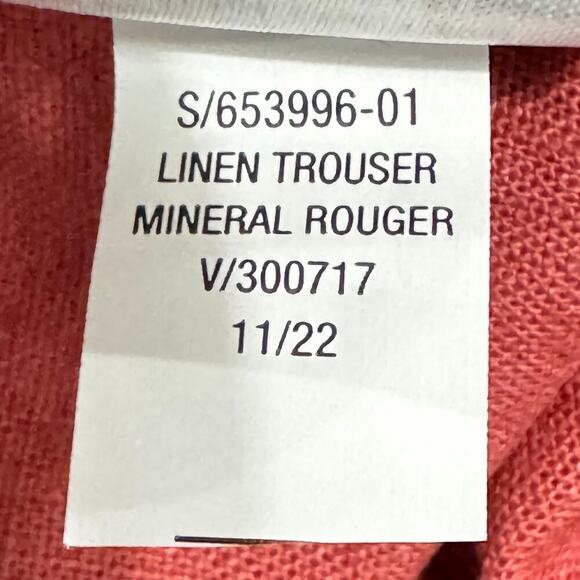 Old Navy Women’s NWT Trouser Shorts size 2W Large Linen Salmon Colored - Picture 7 of 11